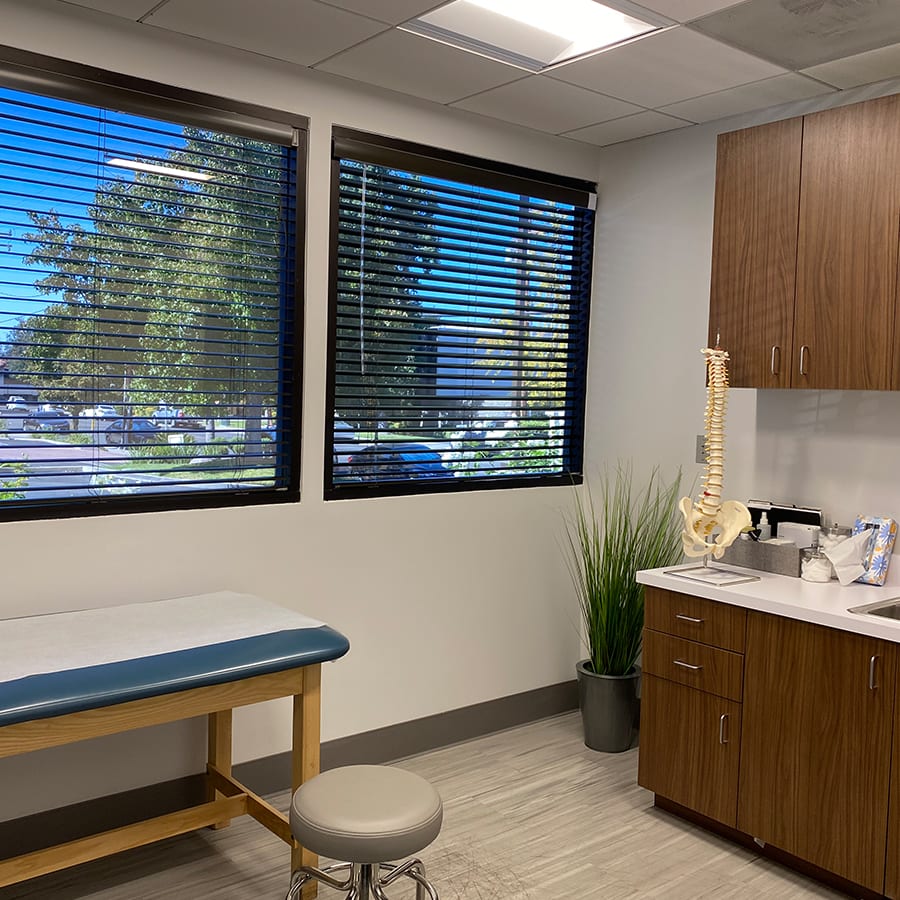 Patient check up room